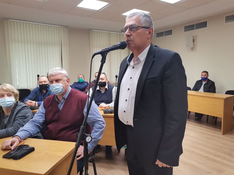 Георги Мончев, новоизбраният кмет на с. Николаево, положи клетва
