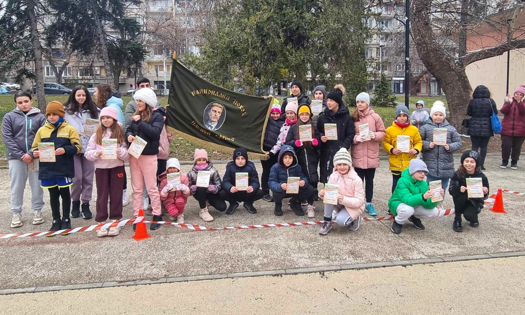 Ученици в Плевен мериха сили в състезание „Лъвски скок“, посветено…