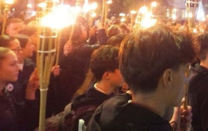 Факелно шествие по повод Деня на народните будители - 1 ноември организира Средношколското общежитие 
