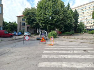 Текущите ремонти в Плевен продължават по ул. „Хаджи Димитър“