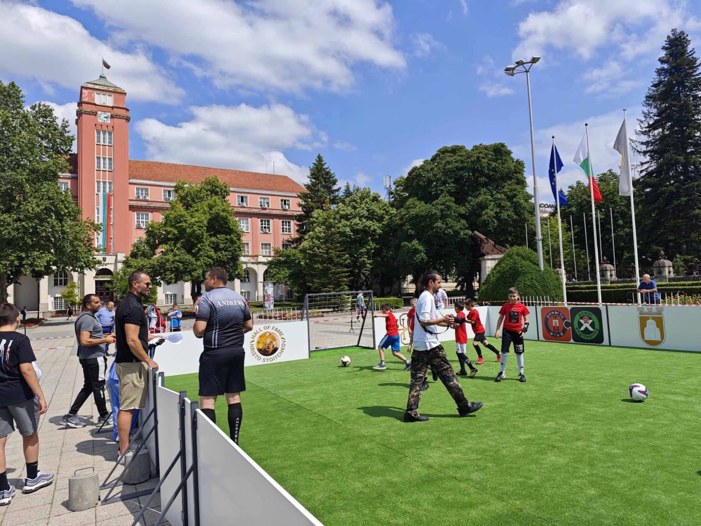 Млади футболни надежди от Плевен дадоха старт на инициативата „Христо…